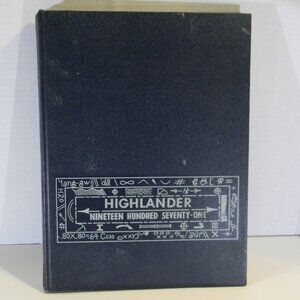Highland Springs High School 1971 Yearbook Richmond Virginia Vintage Highlander